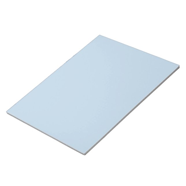Beau blue (fast färg) anteckningsblock (Vinklad)