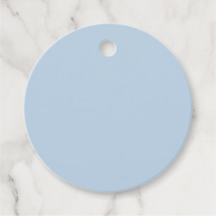 Beau blue (fast färg) gåvor etiketter