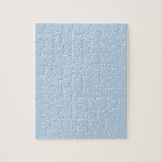 Beau blue (fast färg) pussel (Vertikal)
