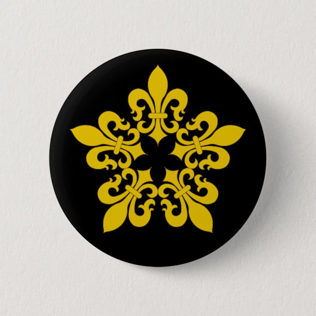 Beau Fort Populace Badge Button Knapp (Framsida)