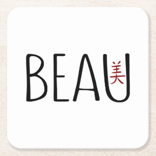 Beau Underlägg Papper Kvadrat