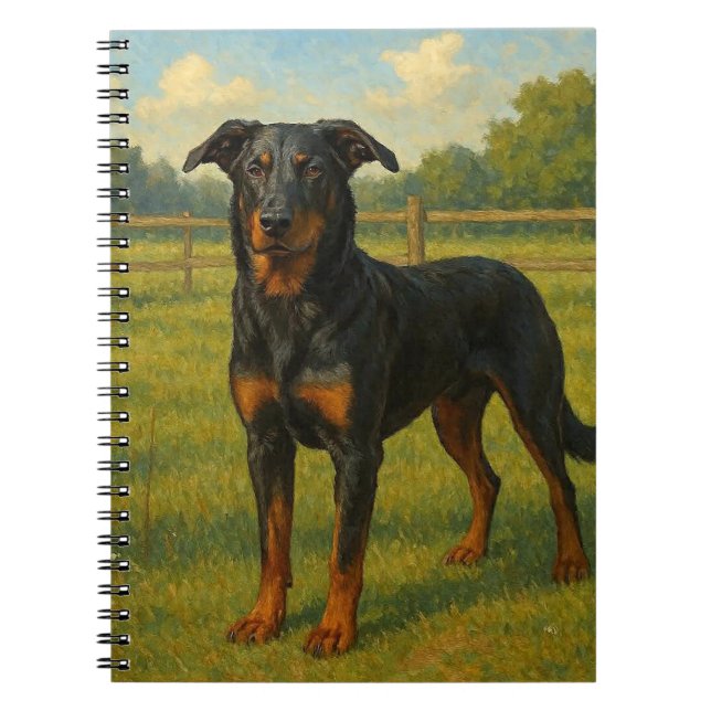 Beauceron Anteckningsbok (Framsidan)