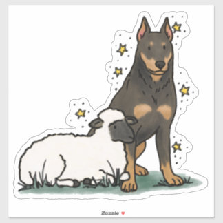 Beauceron - Arbetande bildelare för bil Klistermärken