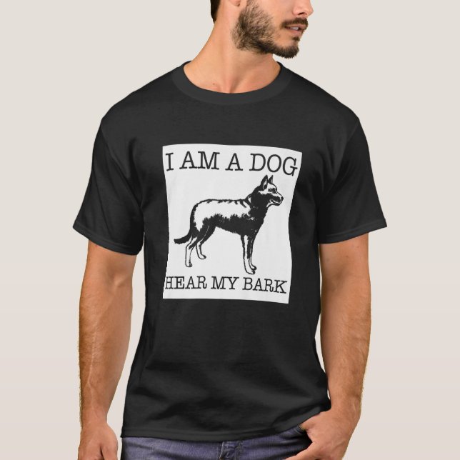Beauceron hund 1 t shirt (Framsida)