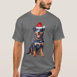 Beauceron Hund älskare Funny jul T-Shirt