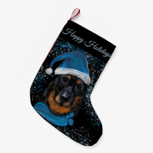 Beauceron Liten Julstrumpa