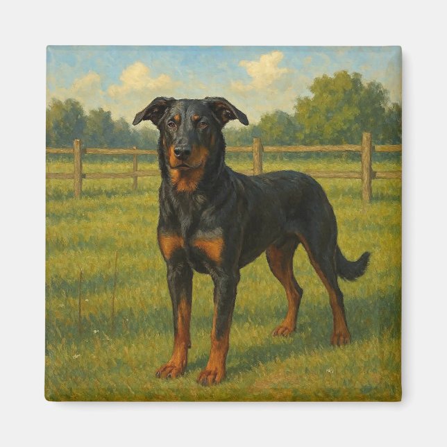 Beauceron Magnet (Framsidan)