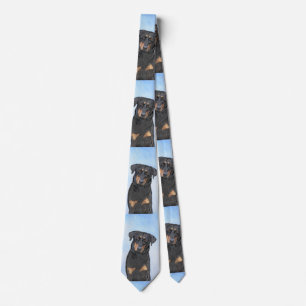 Beauceron Painting - Cute Original Hund Art Slips