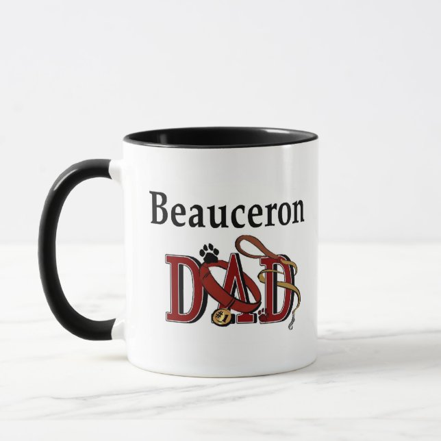 Beauceron Pappa Mugg (Vänster)
