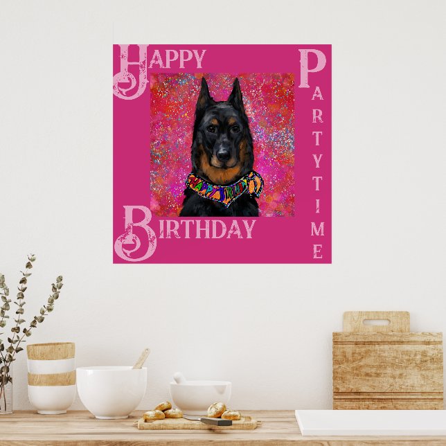 Beauceron Poster (Kök)