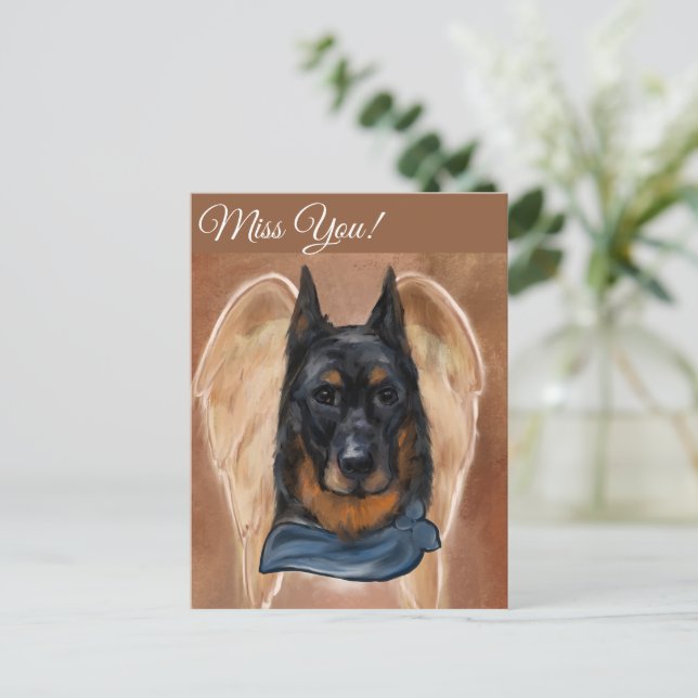Beauceron                       vykort (Stående Fram)