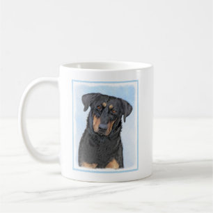 Beauceronfärgning - Cute Original Hund Art Kaffemugg
