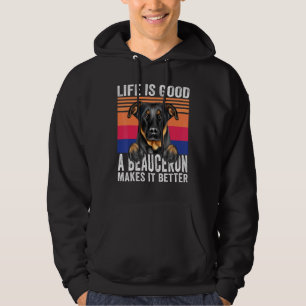 Beaucerons Gör Ditt Liv Bra Vintage Hoodie