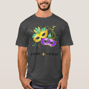 Beaucoup New Orleans Dubbla Mask TShirt T Shirt