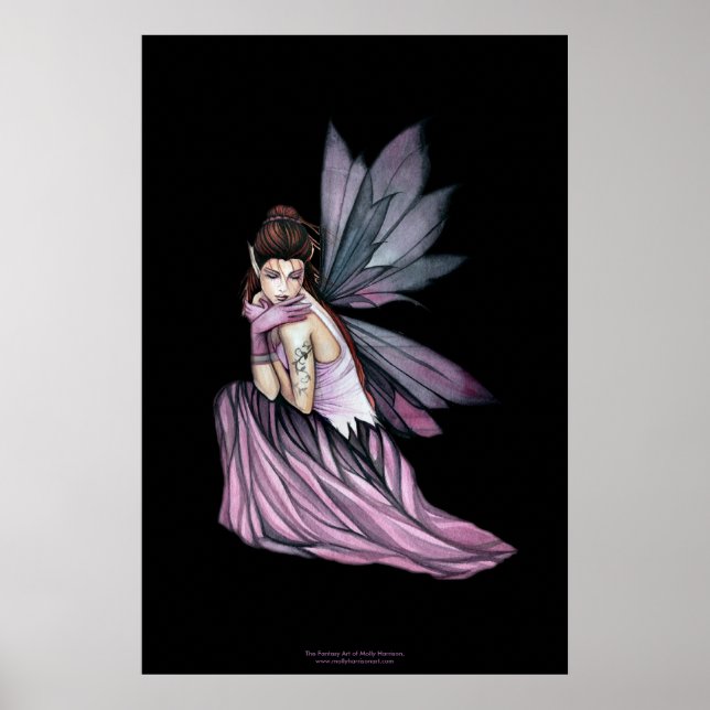 Beaufitul Gothic Fairy Poster av Molly Harrison (Framsidan)
