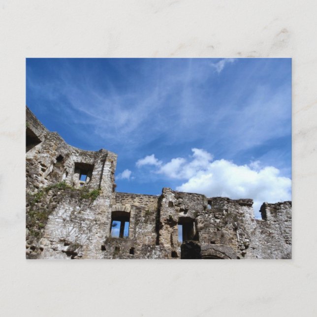 Beaufort Castle Museum, Luxemburg Vykort (Framsida)