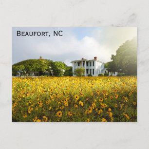 Beaufort North Carolina Historic Home Travel Vykort