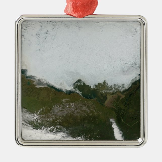 Beaufort Sea Julgransprydnad Metall (Framsidan)