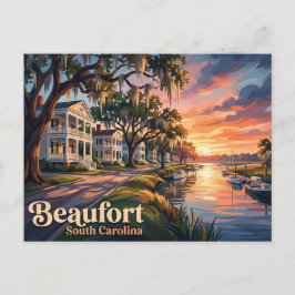 Beaufort USA Vykort