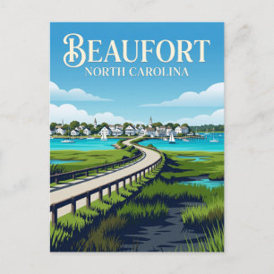 Beaufort USA Vykort