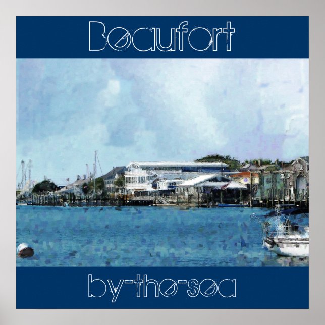 Beaufort, vid havet poster (Framsidan)