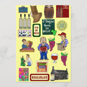 Beaujolais Nouveau Inbjudningar
