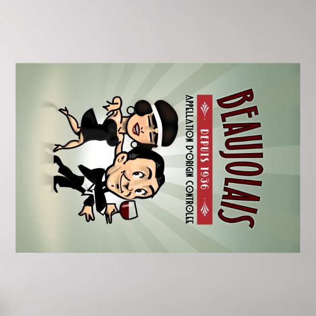 Beaujolais Vin Poster (Framsidan)