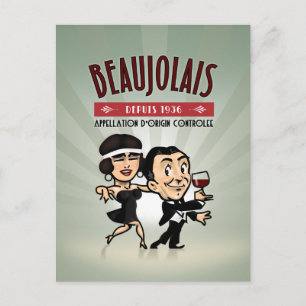 Beaujolaisvin Vykort