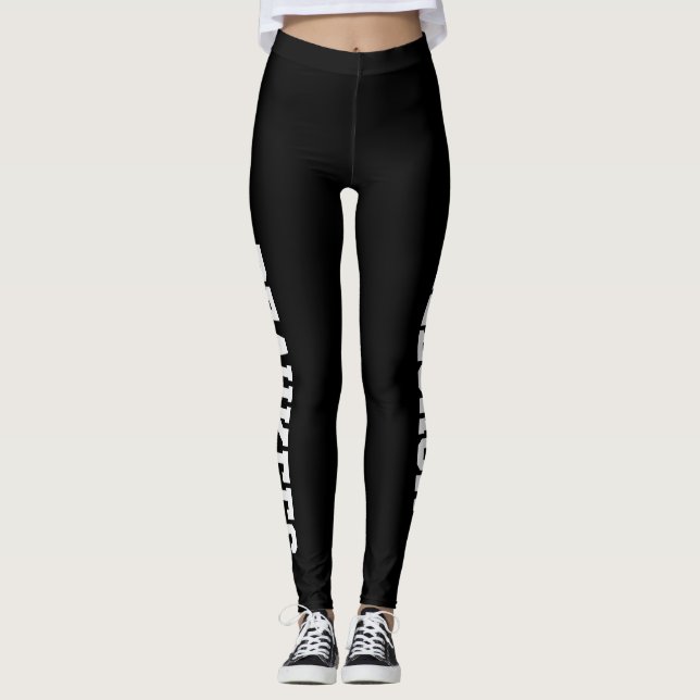 BeauKees Keeshonddamasker Leggings (Framsida)
