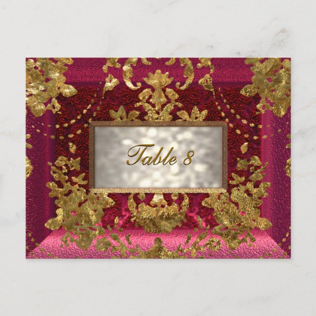 Beaumanoir Victorian Bordsnummer Card (Framsida)