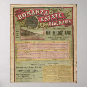 beaumarismelbourne victoria Australien tryck