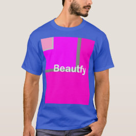 Beautfy Blue manar eller Kvinnor T Shirt