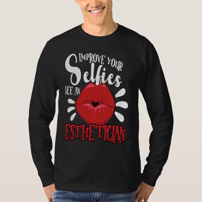 Beautician Esthetician Make Up Beauty care Salon 1 T Shirt (Framsida)