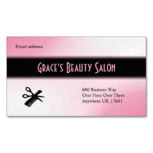 Beautician Rosa Visitkortmagnet