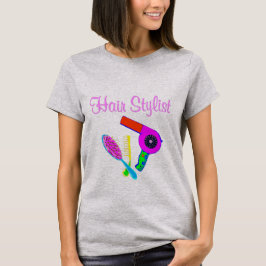 BEAUTICISK OCH HAIRDRESSER-PERSONLIG T SHIRT