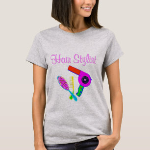 BEAUTICISK OCH HAIRDRESSER-PERSONLIG T SHIRT