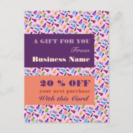 Beauticister & Hairdresser Girly Vykort