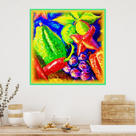Beautifil och fruktbara stjärnor. Köp nu Poster