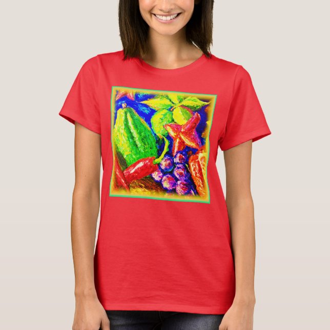 Beautifil och fruktbara stjärnor. Köp nu T Shirt (Framsida)
