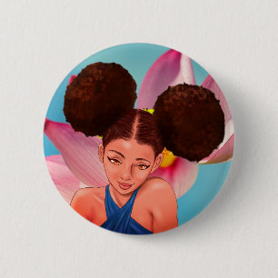 BEAUTIFUELLT NATURAL AFRO PUFF BLACK GIRL KNAPP