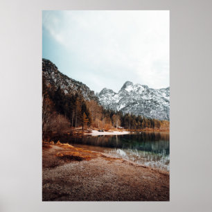 BEAUTIFUL ALMSEE I ÖVRE ÖSTERRIKE POSTER