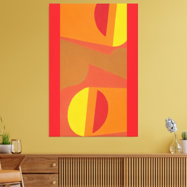 Beautiful and Vibrant Colors! Canvas Print (Insitu (Vardagsrum))