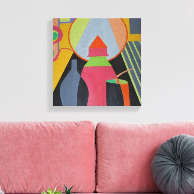 Beautiful and Vibrant Colors! Canvas Print (Insitu (Vardagsrum))
