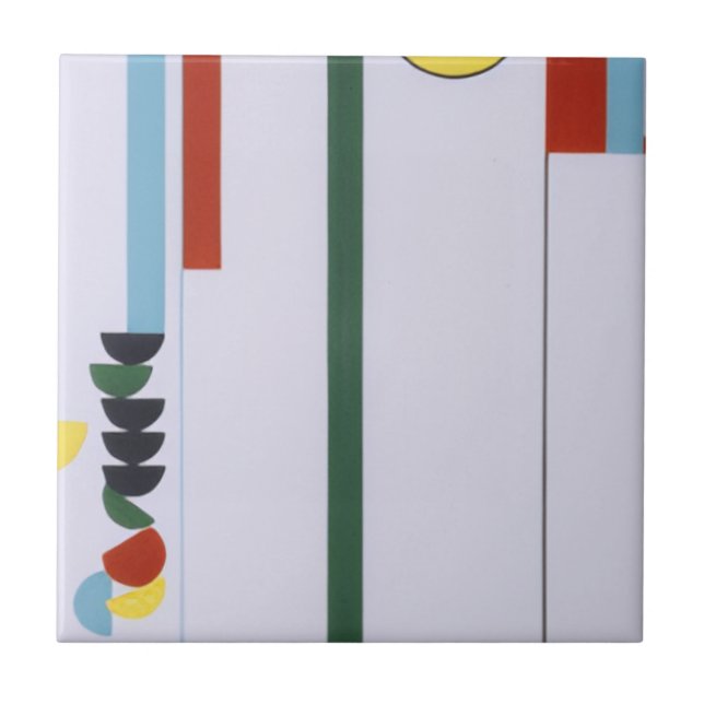 Beautiful and Vibrant Colors! Ceramic Tile Kakelplatta (Framsidan)