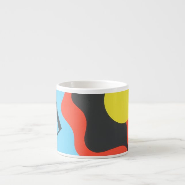 Beautiful and Vibrant Colors! Espresso Mug Espressomugg (Framsidan)