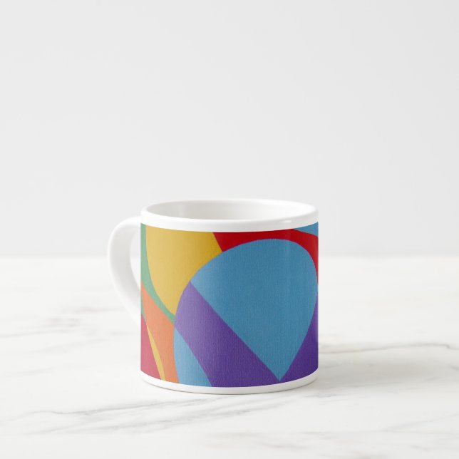 Beautiful and Vibrant Colors! Espresso Mug Espressomugg (Framsida vänster)
