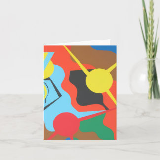 Beautiful and Vibrant Colors! Folded Invitation Inbjudan