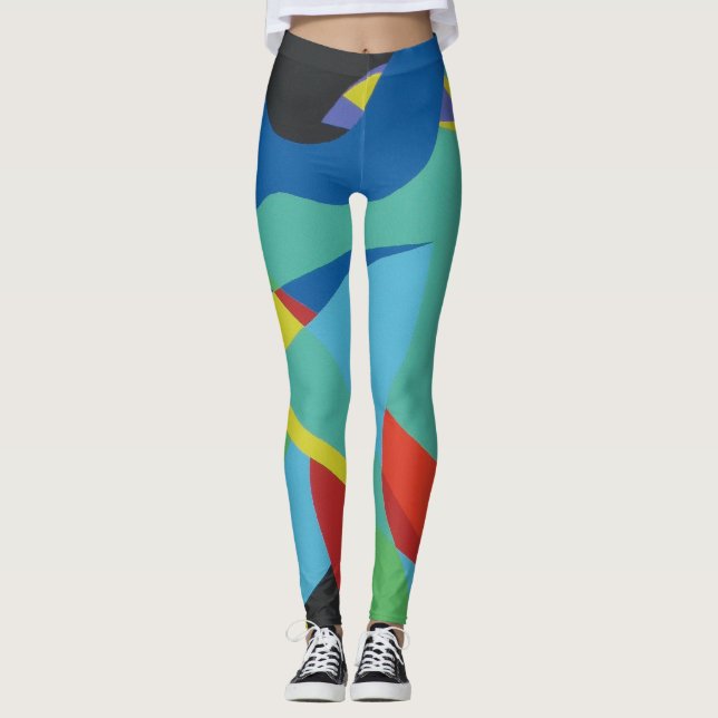 Beautiful and Vibrant Colors!  Leggings (Framsida)