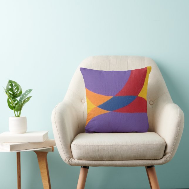 Beautiful and Vibrant Colors! Throw Pillow Kudde (Stol)