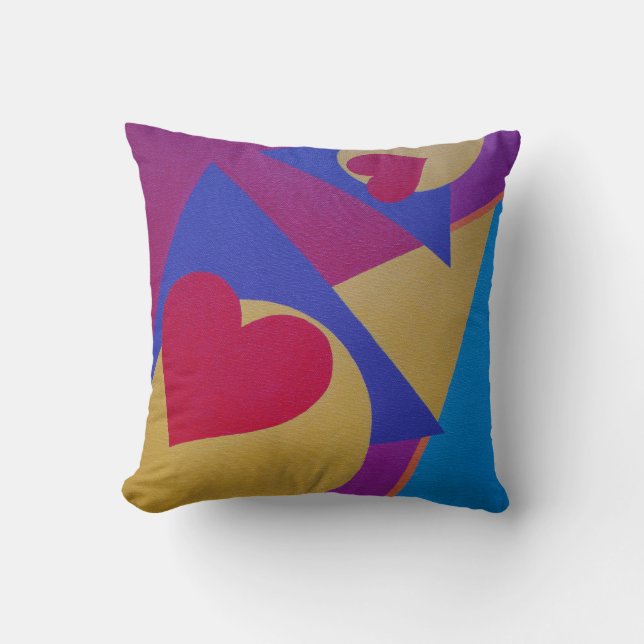 Beautiful and Vibrant Colors! Throw Pillow Kudde (Framsida)